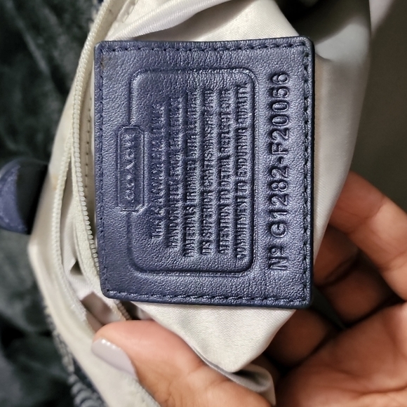 Blue Coach Bag - Picture 9 of 14